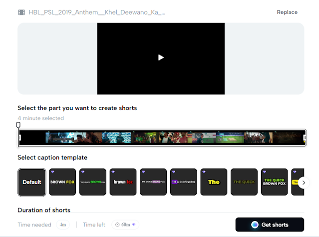 Screenshot of CapCut video editing dashbaord
