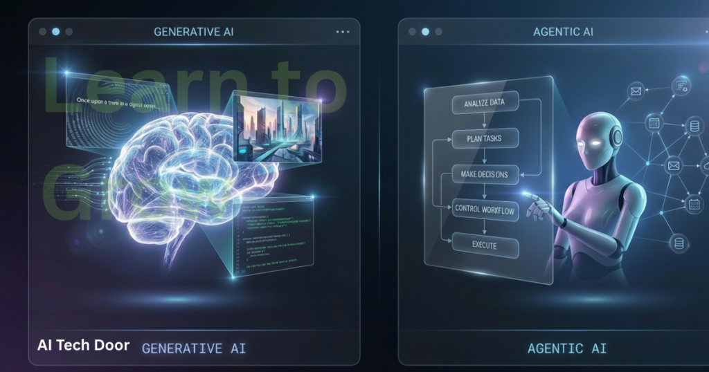 Agentic AI vs Generative AI