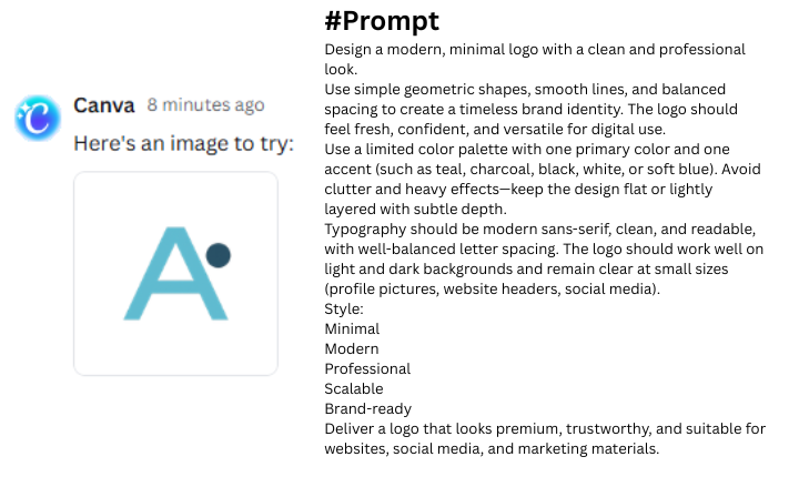 Canva for image generation