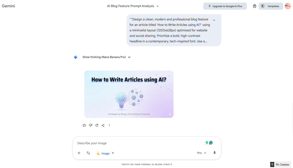 Feature Image Prompt