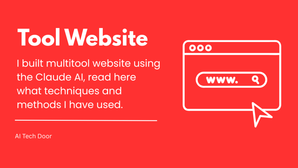 How I Built a Free Multi-Tool Website Using Claude AI — Case Study